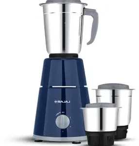 BAJAJ GX 1 500 W Juicer Mixer Grinder  (410570 | 3 Jars | Blue)